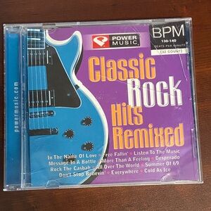 Classic Rock Hits Remixed CD - Blue